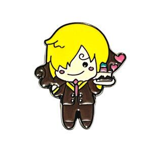 One Piece Sanji Fan Made Enamel Pin Lapel Pin
